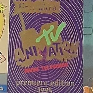 Vintage MTV Music Television Animation Premiere Ed